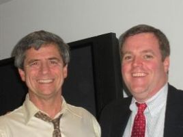 PA Congressman Joe Sestak with Larry Holmes